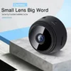 Camara de Seguridad Inteligente para el Hogar A9 con Wi-Fi, Batería Recargable y Carga Tipo-C, Monitoreo Remoto 24/7 vía Aplicación Móvil, Cámara de Vigilancia Interior para Escritorio en Casa/Oficina (), Diseño Elegante, Vídeo de Alta Calidad