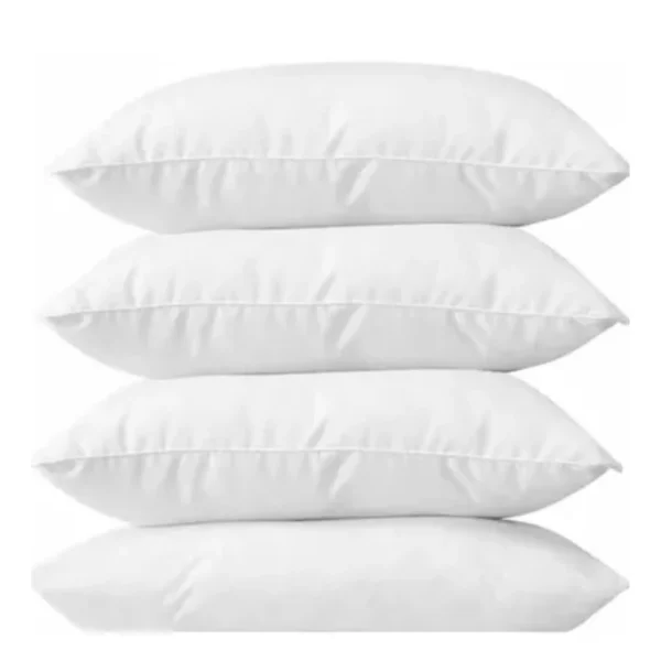 Almohada ergonómica rellena de fibra siliconada de algodón, diseñada para ofrecer un descanso confortable, fresco e higiénico. Ideal para cualquier posición al dormir. Medidas: 60x40 cm. Combo de 4 unidades por $59.900 con envío gratuito y pago contra entrega.