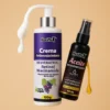 Crema Antienvejecimiento Resveratrol + Aceite Antiarrugas GRATIS ¡Transforma tu piel en solo 2 semanas! Nuestra crema con Resveratrol, Retinol y Niacinamida suaviza arrugas, hidrata profundamente y devuelve firmeza al rostro. Recibe de regalo el aceite reafirmante rejuvenecedor. 100% vegano