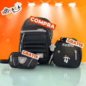 COMBO ESTILO TOTTO + LONCHERA Y CARTUCHERA