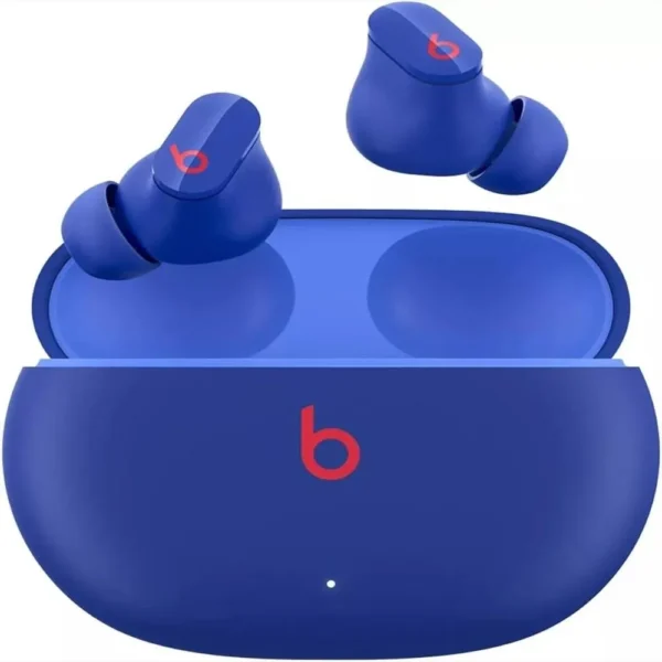 Beats Studio Buds – Auriculares inalámbricos con sonido potente, cancelación activa de ruido, modo transparencia y audio espacial Dolby Atmos. Resistentes al sudor (IPX4), cómodos y compactos, con Bluetooth 5.0, estuche de carga USB-C y compatibilidad con iOS y Android. 📦 Incluyen almohadillas en 4 tamaños y cable USB-C.