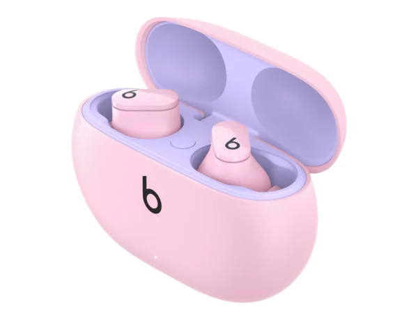 Beats Studio Buds – Auriculares inalámbricos con sonido potente, cancelación activa de ruido, modo transparencia y audio espacial Dolby Atmos. Resistentes al sudor (IPX4), cómodos y compactos, con Bluetooth 5.0, estuche de carga USB-C y compatibilidad con iOS y Android. 📦 Incluyen almohadillas en 4 tamaños y cable USB-C.