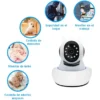 Cámara de Seguridad WiFi 360° Full HD 1080p