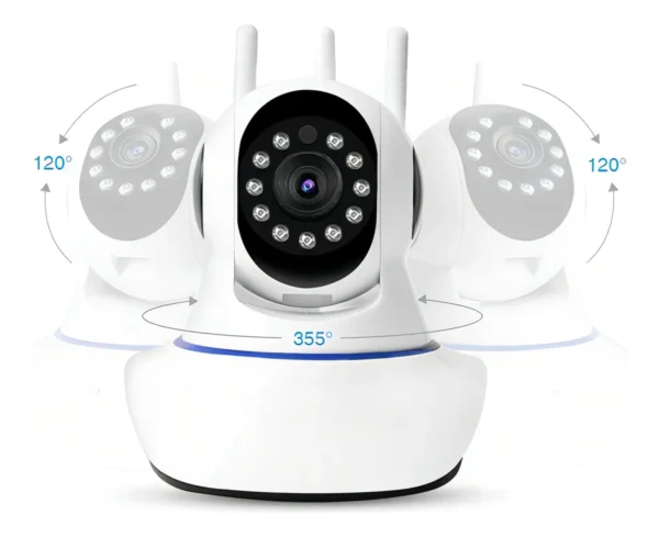 Cámara de Seguridad WiFi 360° Full HD 1080p