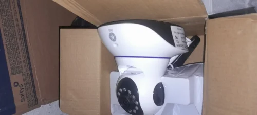 Haga clic para ver a pantalla completa Cámara de Seguridad WiFi 360° Full HD 1080p photo review